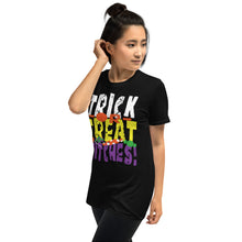Load image into Gallery viewer, Trick or Treat Witches! Short-Sleeve T-Shirt