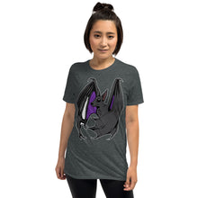 Load image into Gallery viewer, Pride Bat - Ace Pride Short-Sleeve T-Shirt