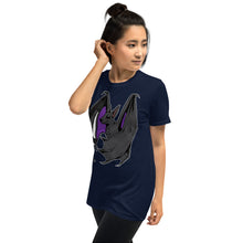 Load image into Gallery viewer, Pride Bat - Ace Pride Short-Sleeve T-Shirt