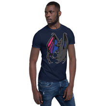 Load image into Gallery viewer, Pride Bat - Bi Pride Short-Sleeve T-Shirt