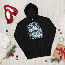 Load image into Gallery viewer, Skeletal Rudolf the Red Nosed Reindeer Unisex Hoodie