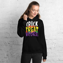 Load image into Gallery viewer, Trick or Treat Witches! Hoodie