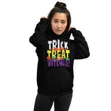 Load image into Gallery viewer, Trick or Treat Witches! Hoodie