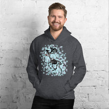 Load image into Gallery viewer, Skeletal Rudolf the Red Nosed Reindeer Unisex Hoodie