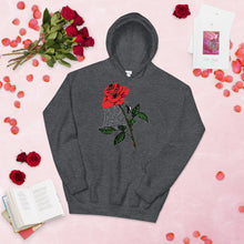 Load image into Gallery viewer, The Spider's Rose Hoodie