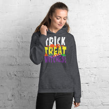 Load image into Gallery viewer, Trick or Treat Witches! Hoodie