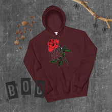 Load image into Gallery viewer, The Spider's Rose Hoodie
