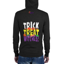 Load image into Gallery viewer, Trick or Treat Witches! Zip Hoodie