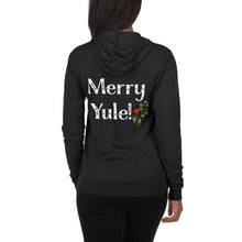 Load image into Gallery viewer, Merry Yule! Zip Hoodie