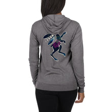 Load image into Gallery viewer, Lunar Rabbit zip hoodie