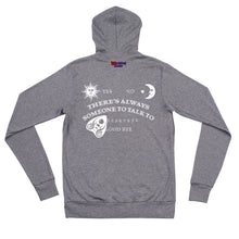 Load image into Gallery viewer, Someone To Talk To: Ouija Board zip hoodie