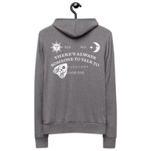 Load image into Gallery viewer, Someone To Talk To: Ouija Board zip hoodie
