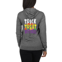 Load image into Gallery viewer, Trick or Treat Witches! Zip Hoodie