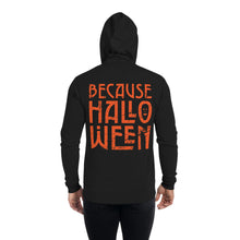 Load image into Gallery viewer, Because Halloween zip hoodie