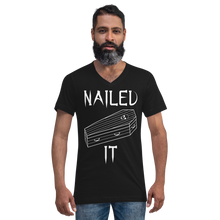 Load image into Gallery viewer, Nailed It Coffin V-Neck T-Shirt