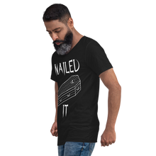 Load image into Gallery viewer, Nailed It Coffin V-Neck T-Shirt