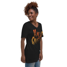 Load image into Gallery viewer, HalloQueen V-Neck T-Shirt