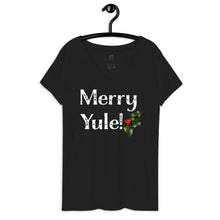 Load image into Gallery viewer, Merry Yule! Recycled V-Neck T-Shirt