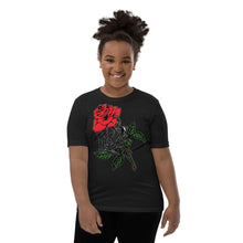 Load image into Gallery viewer, The Spider's Rose Youth Short Sleeve T-Shirt
