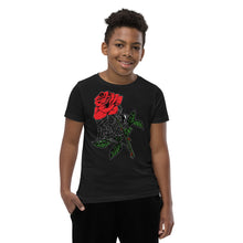 Load image into Gallery viewer, The Spider's Rose Youth Short Sleeve T-Shirt