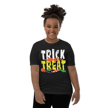Load image into Gallery viewer, Trick or Treat Youth Short Sleeve T-Shirt
