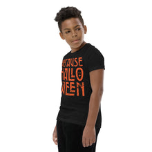 Load image into Gallery viewer, Because Halloween Youth Short Sleeve T-Shirt