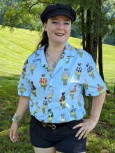 Load image into Gallery viewer, Isssscream Cone Unisex Button Up
