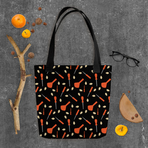 Pumpkin Carving Kit Tote Bag