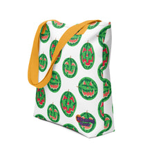 Load image into Gallery viewer, Summer Pumpkins on White Tote bag
