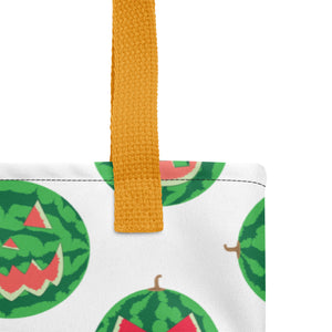 Summer Pumpkins on White Tote bag