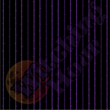 Load image into Gallery viewer, Thorn Stripe Leggings in Black &amp; Purple
