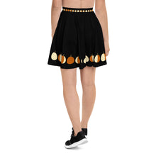Load image into Gallery viewer, Pumpkin Phases Skater Skirt
