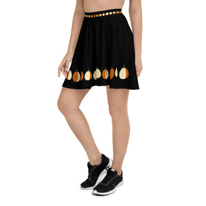 Pumpkin Phases Skater Skirt