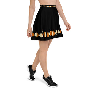 Pumpkin Phases Skater Skirt