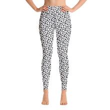 Load image into Gallery viewer, Playful Black Cats Leggings White
