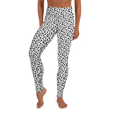 Load image into Gallery viewer, Playful Black Cats Leggings White
