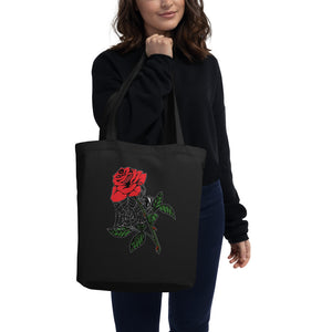 The Spider's Rose Eco Tote Bag
