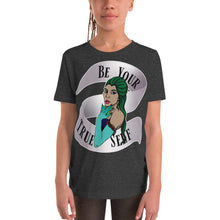 Load image into Gallery viewer, True Self Mermaid Youth Short Sleeve T-Shirt

