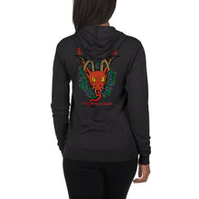 Load image into Gallery viewer, Krampus is Coming Unisex zip hoodie
