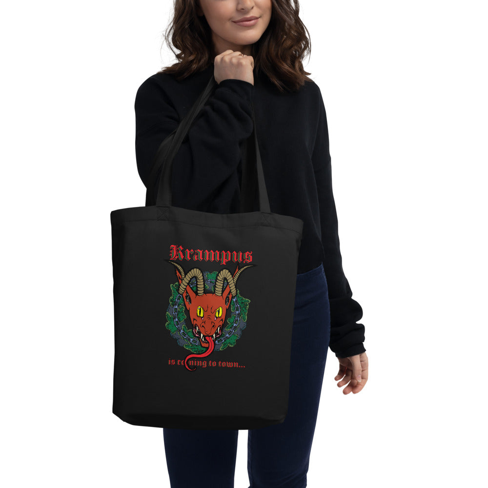 Krampus is Coming Eco Tote Bag