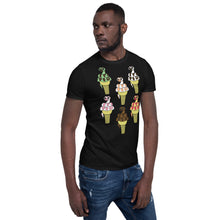 Load image into Gallery viewer, Isssscream Flavors Short-Sleeve T-Shirt
