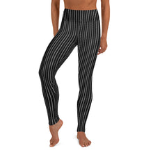 Load image into Gallery viewer, Thorn Stripe Leggings in Black &amp; White
