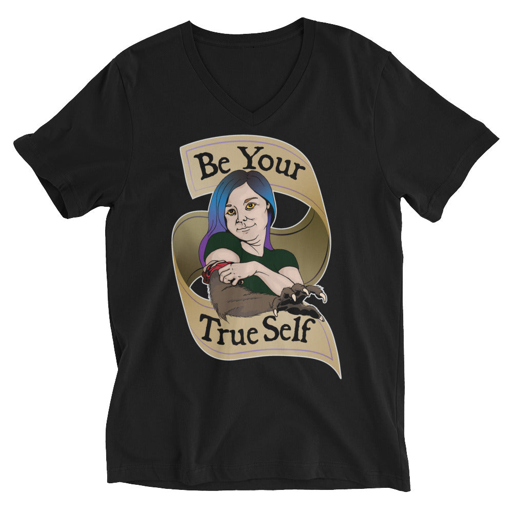 True Self Werewolf V-Neck T-Shirt