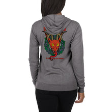 Load image into Gallery viewer, Krampus is Coming Unisex zip hoodie
