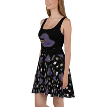 Load image into Gallery viewer, Witch Hat Skater Dress
