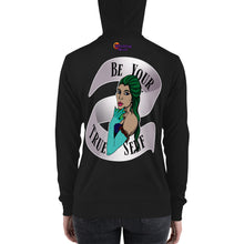 Load image into Gallery viewer, True Self Mermaid zip hoodie

