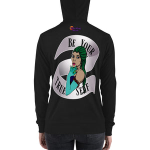 True Self Mermaid zip hoodie