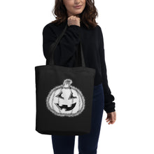 Load image into Gallery viewer, Sketchy Jack Eco Tote Bag - Black &amp; White
