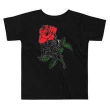Load image into Gallery viewer, The Spider&#39;s Rose Toddler Short Sleeve Tee
