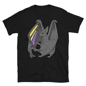 Pride Bat - NonBinary Pride Short-Sleeve T-Shirt